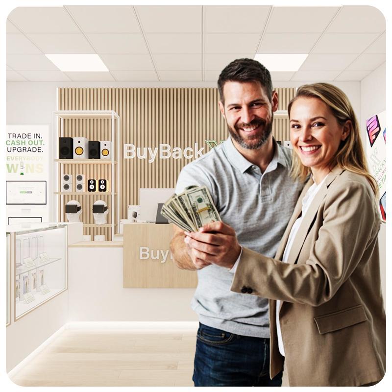 BuyBackX store — sell electronics for cash in store or online