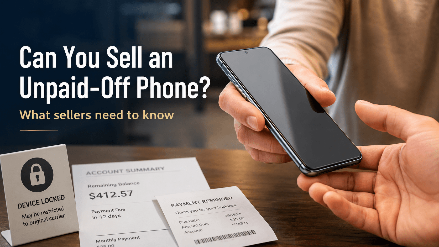Can You Sell a Phone That Is Not Paid Off?