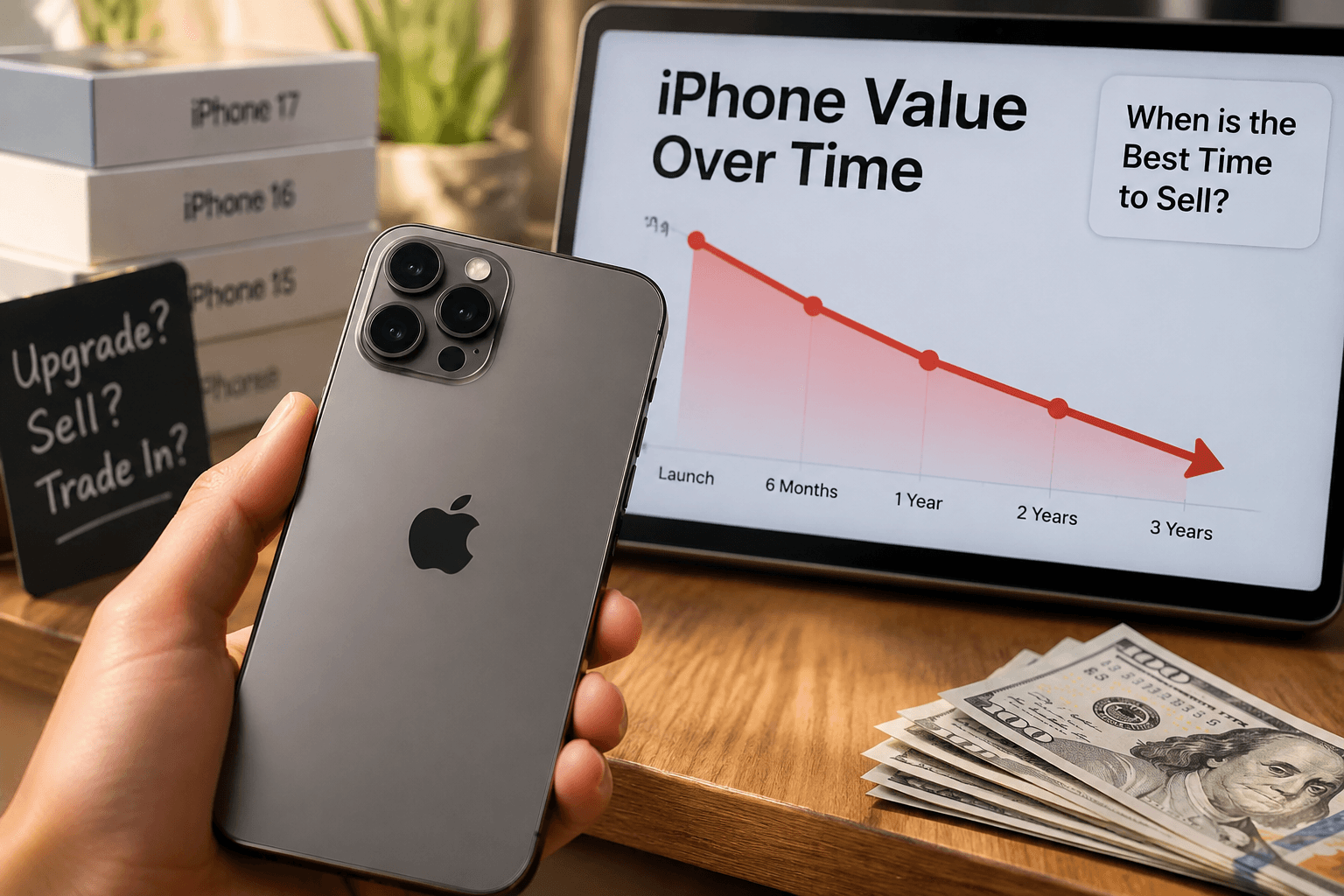 How Fast Does iPhone Value Drop? (And the Best Time to Sell Yours)